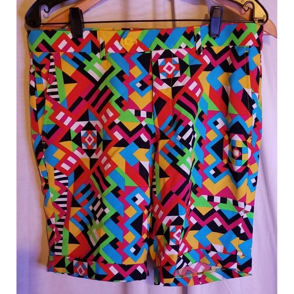 OppoSuits Slim Fit‎ 2 Piece Novelty Suit Set NO TIE Mens 38 Pride Festive
